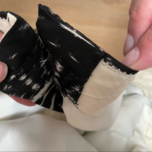 Black and White Printed Trouser - Picture 4 of 5